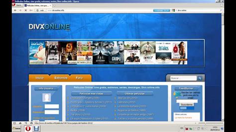 divx películas gratis en español.